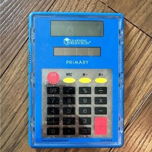 🔢 Overhead Primary Calculator – LER0029 by Learning Resources ✅